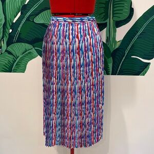 🩵💙💜❤️ Vintage 1980s Evan Picone Pleated Skirt 🩵💙💜❤️